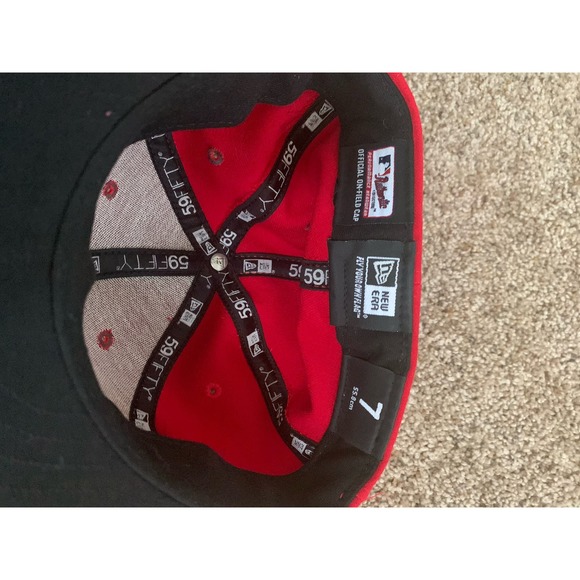 Saint Louis Cardinal Official on Field Cap Size 7 Fitted 55.8 CM New Era - Picture 4 of 7